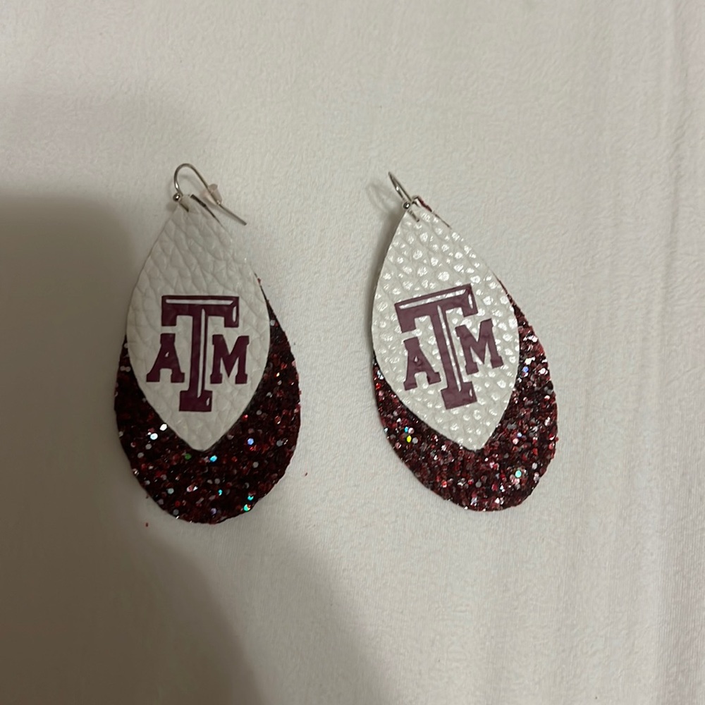 Texas A&M Earrings